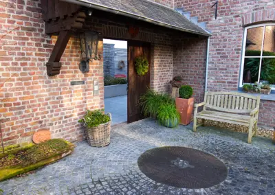 Entrance to Brommler Muehle Hotel apartments